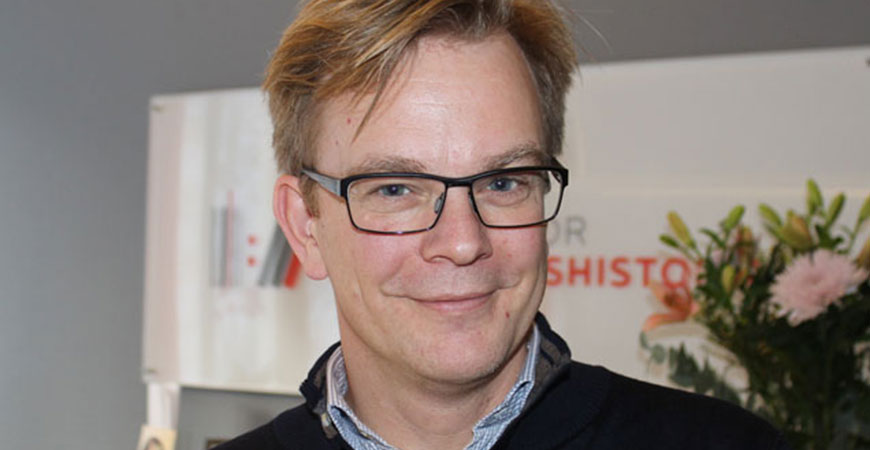 Anders SJöman, new VP of Communication at the Centre for Business History in Stockholm