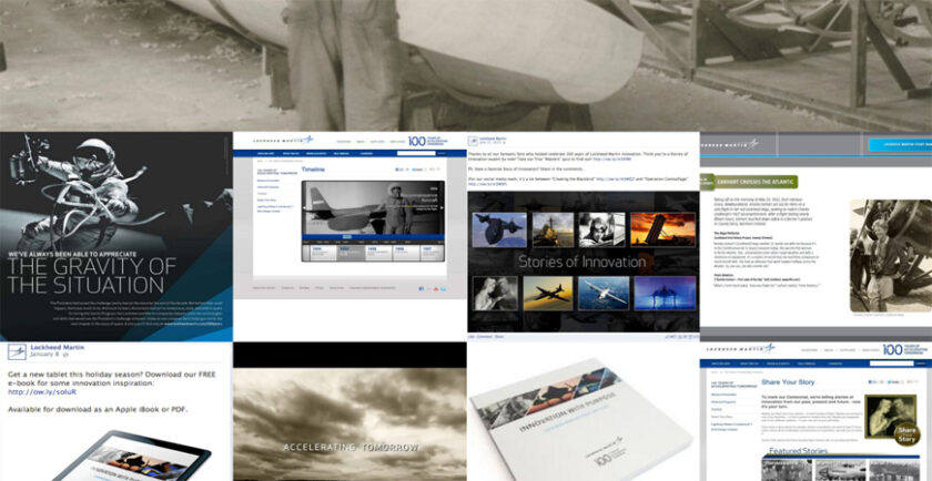 Skärmdump från History Factorys hemsida.